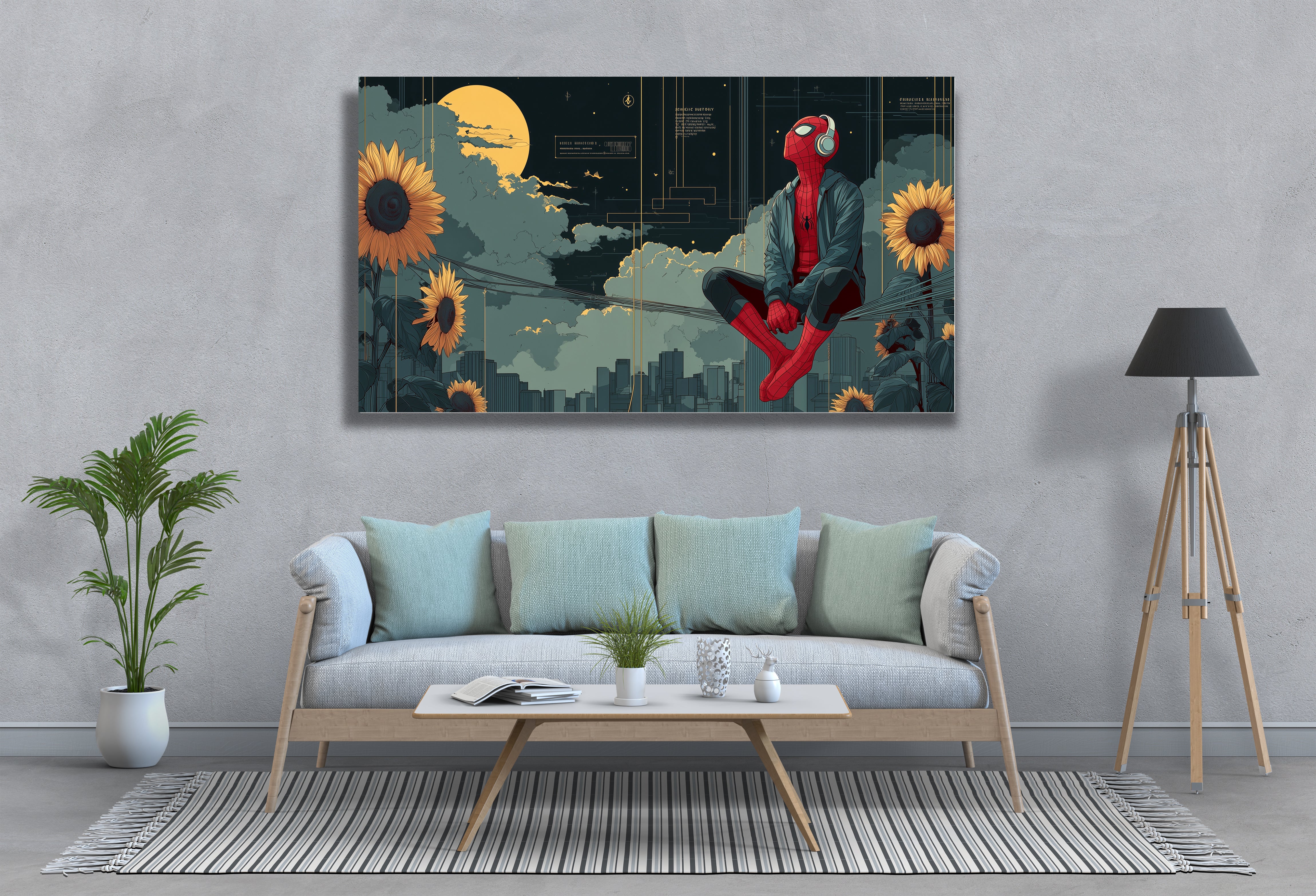 Spider Man Painting