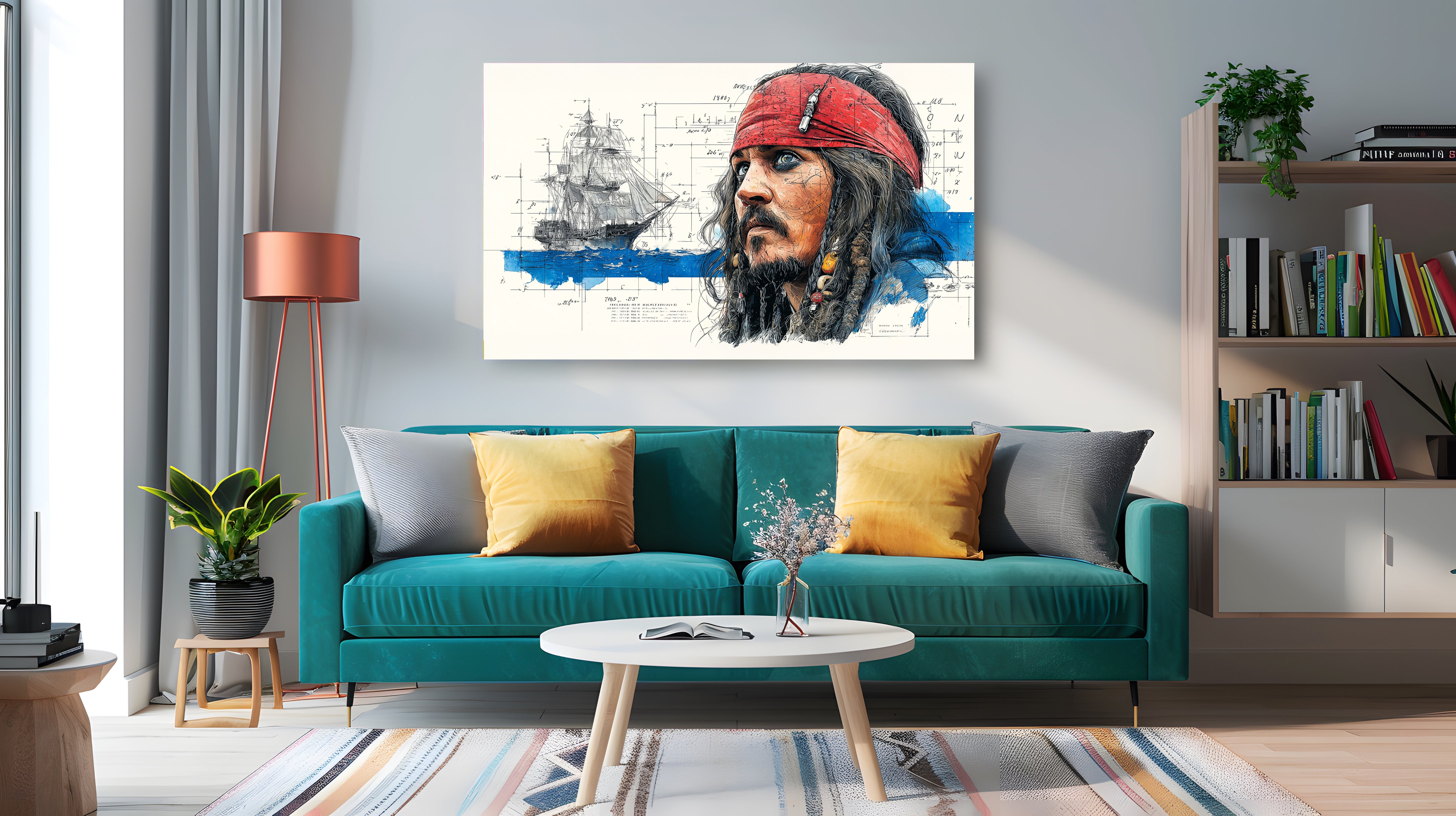 Captain Jack Sparrow Canvas
