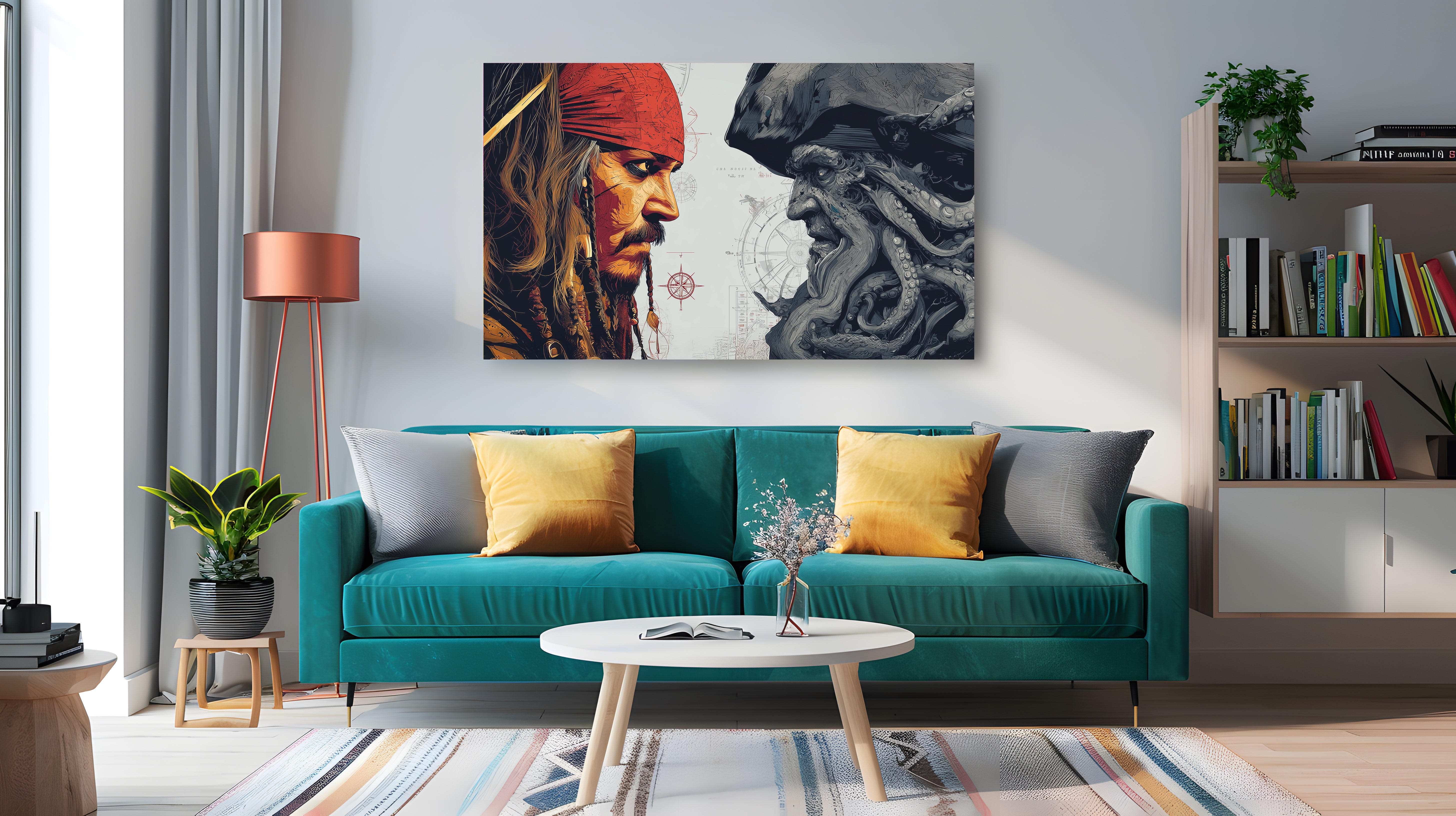 Hector Barbossa & Captain Jack Sparrow