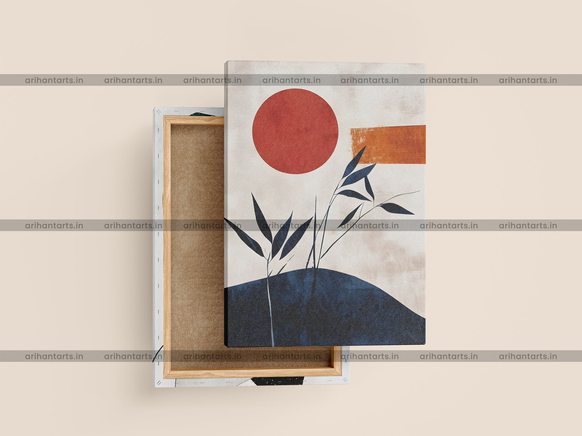 Sunset Serenity – Abstract Canvas Art