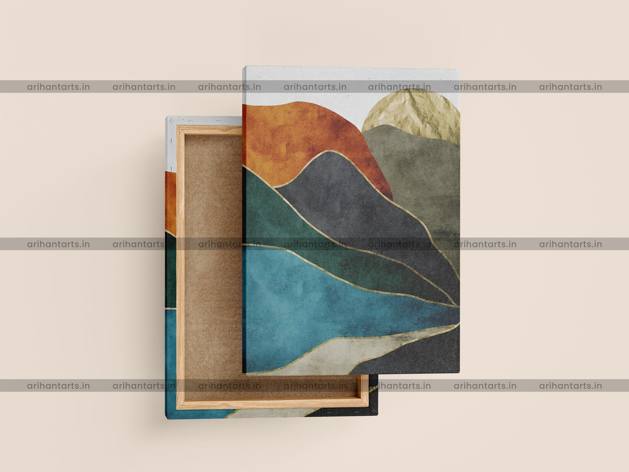 Celestial Flora – Watercolor Wall Art
