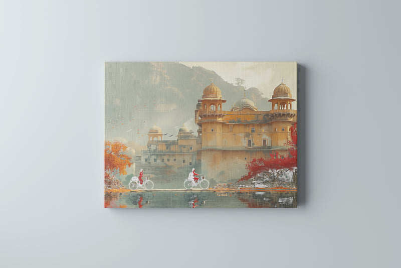 Jal Mahal Morning Cycle