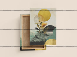 Calm Nature – Minimal Wall Décor for Living Room