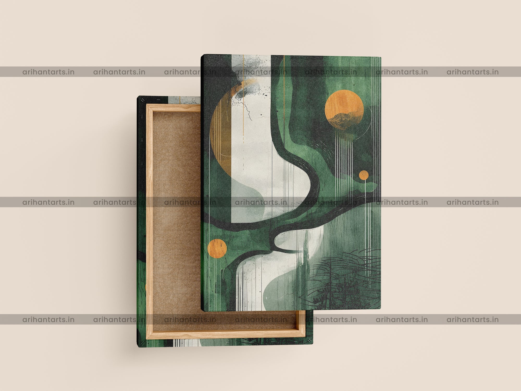 Modern Muse – Geometric Nature Art Print