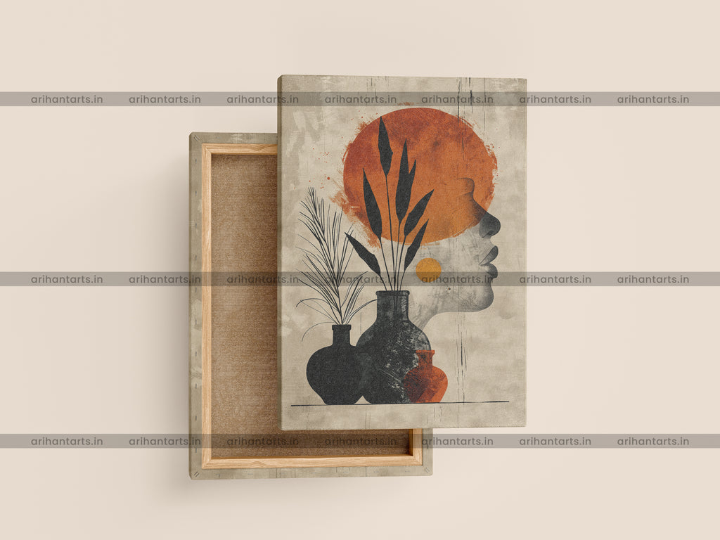 Abstract Paintings For Bed room