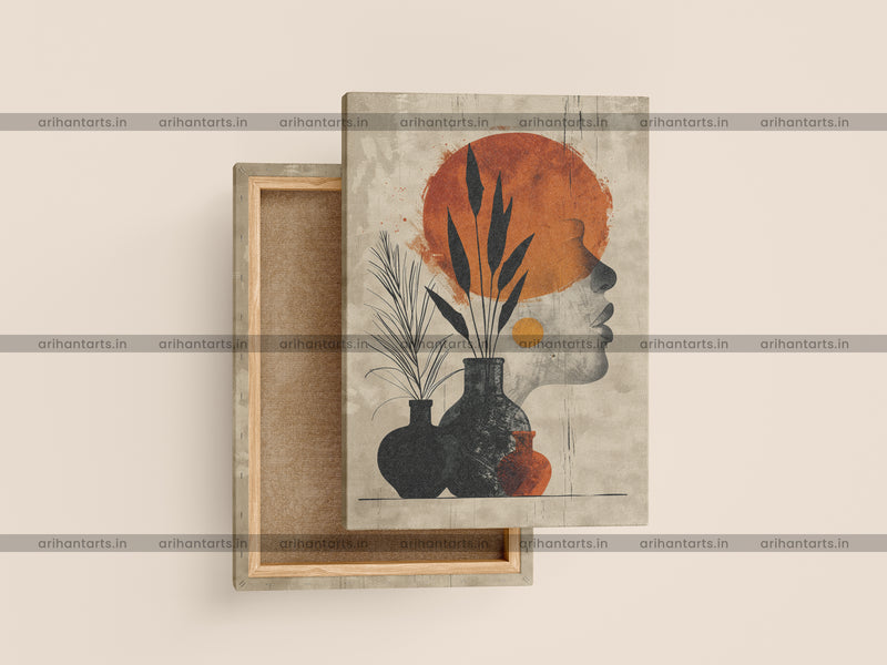 Abstract Paintings For Bed room