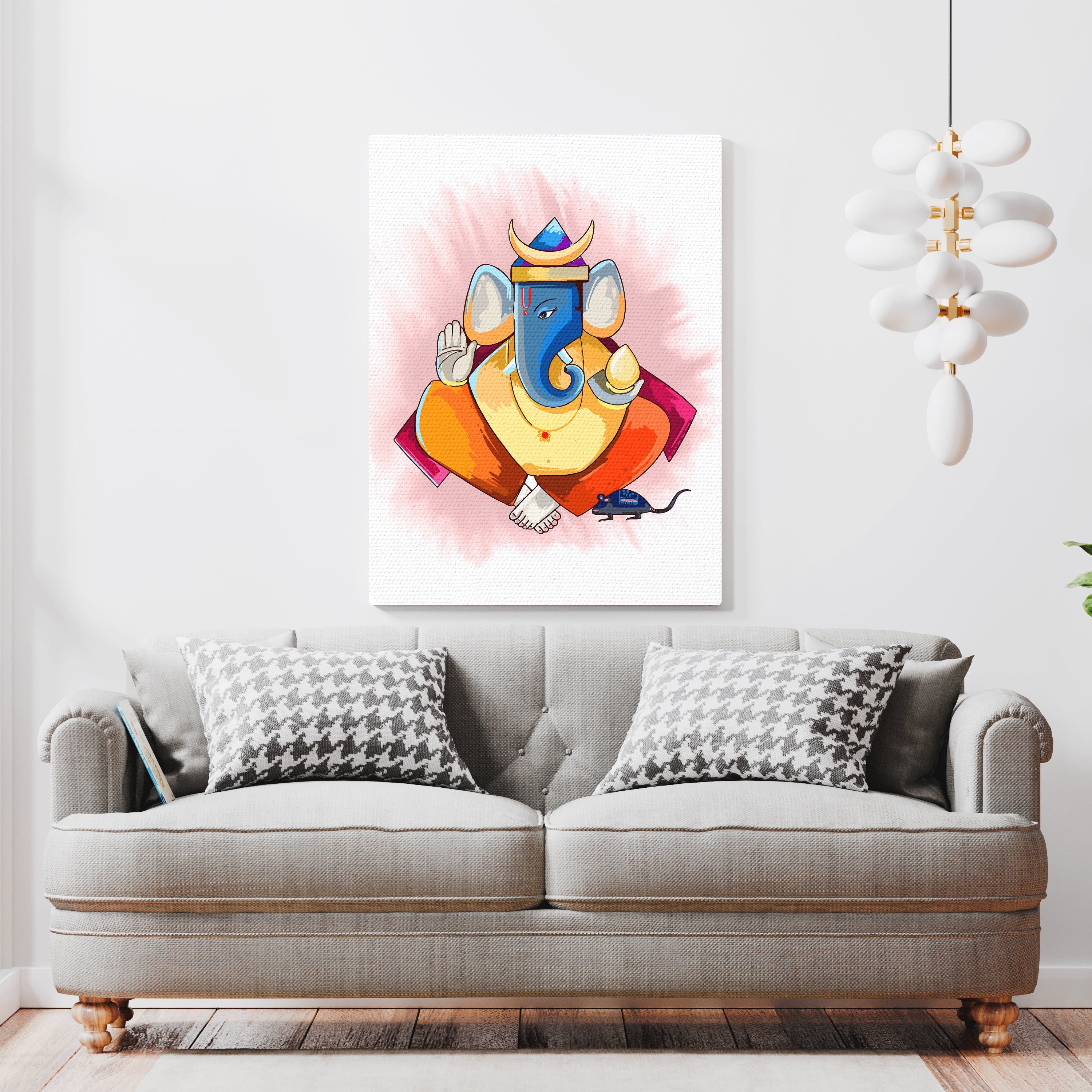 Ganpati Bappa Canvas Print