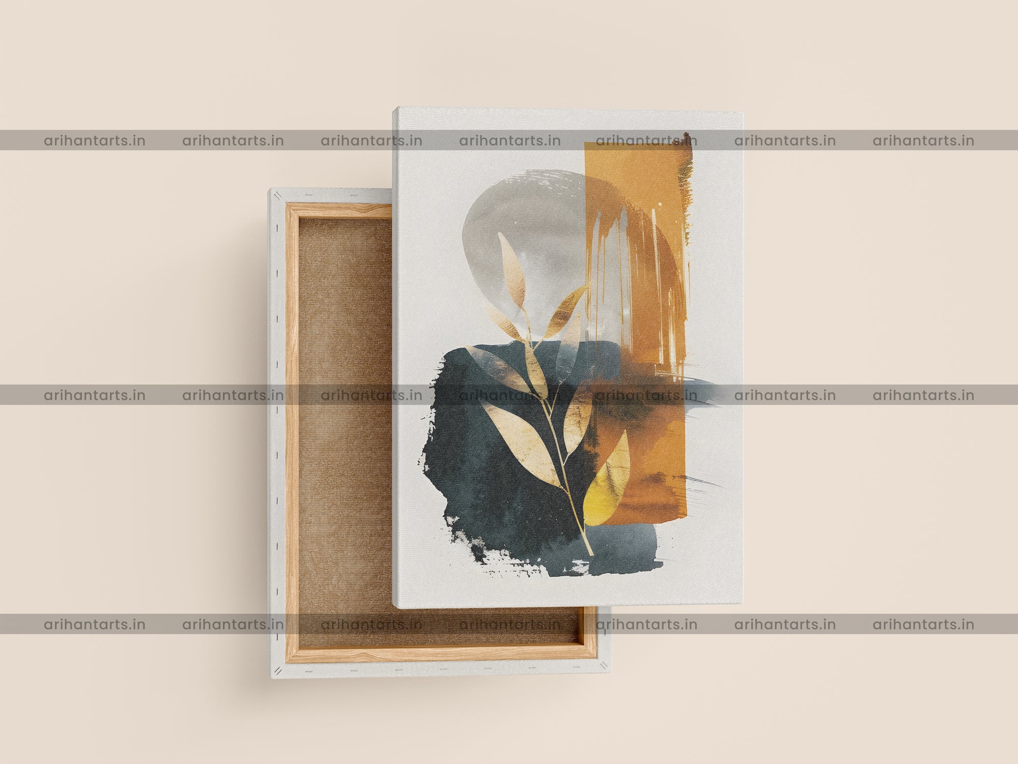 Shadow Bloom – Minimalist Plant Art