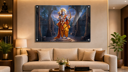 The Warrior Prince of Ayodhya | Lord Rama: Maryada Purushottam – Premium Acrylic Wall Art