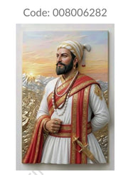 Image of a person in traditional attire with a scenic background, displayed on a digital interface.