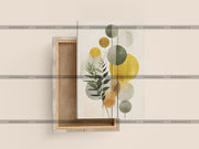 Nature in Circles – Abstract Plant Art Print