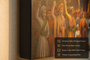 भगवान विठ्ठल: पंढरपूर दिव्य शृंगार दर्शन हेरिटेज वॉल आर्ट – प्रीमियम कॅनव्हास | ग्लॉसी ॲक्रेलिक फ्रेम कलेक्शन