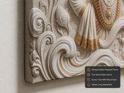 Lord Vitthal: Divine Panduranga Chandrabhaga Heritage Wall Art – Luxury Canvas | Glossy Acrylic Frame