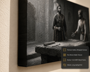 Swarajya Strategy: Chhatrapati Shivaji Maharaj Cinematic Heritage Wall Art – Premium Canvas & Glossy Acrylic Collection