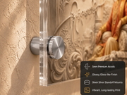 Chhatrapati Shivaji Maharaj 3D Acrylic Photo Frame – Sinhasanadheeshwar Acrylic Wall Photo Frame