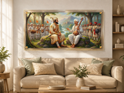 Chhatrapati Shivaji Maharaj & Sant Tukaram: Bhakti Shakti Sangam Heritage Portrait – Premium Acrylic Wall Art