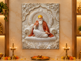 भगवान विठ्ठल: पंढरपूर दिव्य शृंगार दर्शन हेरिटेज वॉल आर्ट – प्रीमियम कॅनव्हास | ग्लॉसी ॲक्रेलिक फ्रेम कलेक्शन