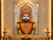 भगवान विठ्ठल: पंढरपूर दिव्य शृंगार दर्शन हेरिटेज वॉल आर्ट – प्रीमियम कॅनव्हास | ग्लॉसी ॲक्रेलिक फ्रेम कलेक्शन