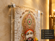 भगवान विठ्ठल: पंढरपूर दिव्य शृंगार दर्शन हेरिटेज वॉल आर्ट – प्रीमियम कॅनव्हास | ग्लॉसी ॲक्रेलिक फ्रेम कलेक्शन