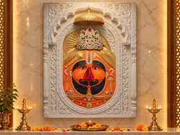 भगवान विठ्ठल: पंढरपूर दिव्य शृंगार दर्शन हेरिटेज वॉल आर्ट – प्रीमियम कॅनव्हास | ग्लॉसी ॲक्रेलिक फ्रेम कलेक्शन