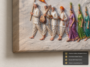 भगवान विठ्ठल: पंढरपूर दिव्य शृंगार दर्शन हेरिटेज वॉल आर्ट – प्रीमियम कॅनव्हास | ग्लॉसी ॲक्रेलिक फ्रेम कलेक्शन