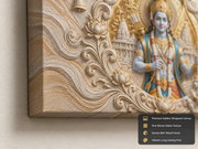 भगवान विठ्ठल: पंढरपूर दिव्य शृंगार दर्शन हेरिटेज वॉल आर्ट – प्रीमियम कॅनव्हास | ग्लॉसी ॲक्रेलिक फ्रेम कलेक्शन