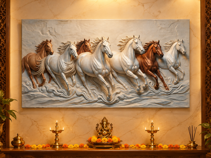 भगवान विठ्ठल: पंढरपूर दिव्य शृंगार दर्शन हेरिटेज वॉल आर्ट – प्रीमियम कॅनव्हास | ग्लॉसी ॲक्रेलिक फ्रेम कलेक्शन