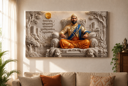 भगवान विठ्ठल: पंढरपूर दिव्य शृंगार दर्शन हेरिटेज वॉल आर्ट – प्रीमियम कॅनव्हास | ग्लॉसी ॲक्रेलिक फ्रेम कलेक्शन
