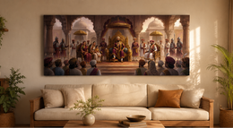 भगवान विठ्ठल: पंढरपूर दिव्य शृंगार दर्शन हेरिटेज वॉल आर्ट – प्रीमियम कॅनव्हास | ग्लॉसी ॲक्रेलिक फ्रेम कलेक्शन