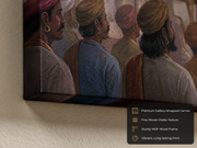 भगवान विठ्ठल: पंढरपूर दिव्य शृंगार दर्शन हेरिटेज वॉल आर्ट – प्रीमियम कॅनव्हास | ग्लॉसी ॲक्रेलिक फ्रेम कलेक्शन