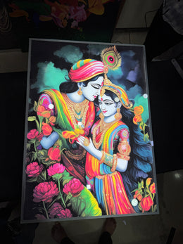 Customize Glass LED Frame 18x24 Best Size