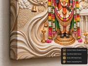 भगवान विठ्ठल: पंढरपूर दिव्य शृंगार दर्शन हेरिटेज वॉल आर्ट – प्रीमियम कॅनव्हास | ग्लॉसी ॲक्रेलिक फ्रेम कलेक्शन